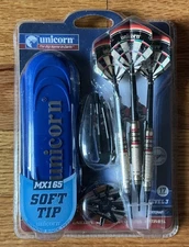 Unicorn • MX165 • Soft Tip Pro Dart Set • Level 3  • 17 Gram • 2007 • NEW