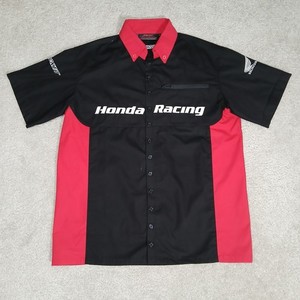 Racing team Honda racing ピット シャツ HONDA ホンダ F1