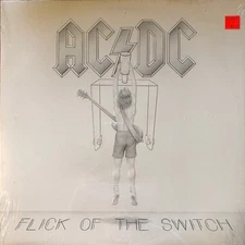 AC/DC Flick of the Switch Sealed Vinyl LP 1983 Atlantic 80100-1