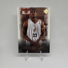 Upper Deck 2003 LeBron James Rookie #10 Cleveland Cavaliers NBA Basketball Card. rookie card picture