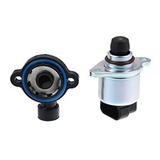 Throttle Position Sensor and Fuel Injection Idle Air Control Valve Set, for
