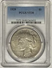 1928 Peace Dollar $1 PCGS VF30 ‼️KEY DATE & VERY AFFORDABLE‼️
