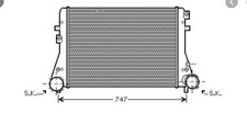 INTERCOOLER PER VW PASSAT