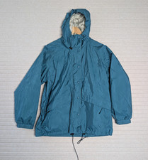 LL Bean Rain Jacket Women Large Green GORE TE...