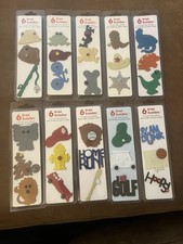 Hot Off The Press Lot of 10 Brad Buddies Embellishments Card Making Craft