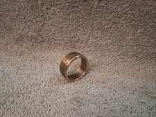 2002 Kennedy Half Dollars size 12  coin ring handmade mixed metals A 