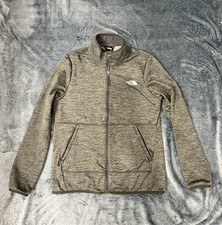 The North Face Women's Full Zip Light Jacket, Size Medium, Heather Gray