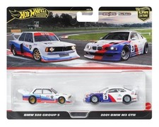 HOT WHEELS BMW 320 GROUP 5 AND 2001 BMW M3 GTR TWIN PACK JBK99