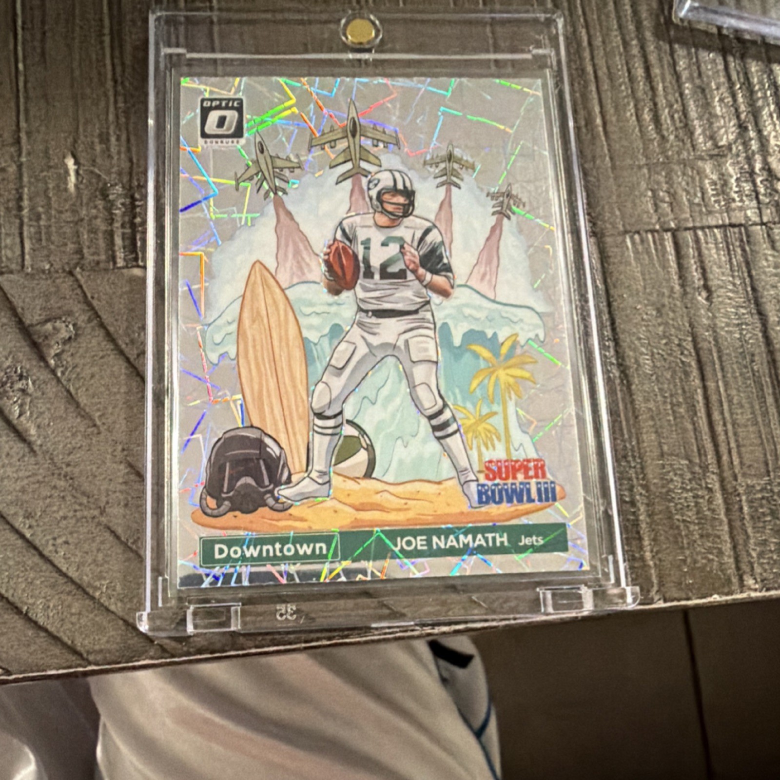 2023 Panini Donruss Optic Joe Namath Super Bowl Downtown #SBD-JN Jets NFL