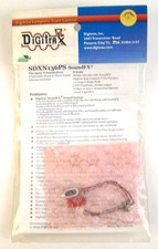 NEW Digitrax SDXN136PS N/HO Scale Mobile Decoder with Sound FX 8-Pin Harness