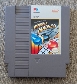 Marble Madness - Nintendo NES - Completo En Caja CIB - Oval SOQ - Milton Bradley
