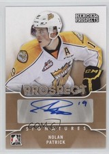 2015-16 Leaf ITG Heroes & Prospects Prospect Nolan Patrick #PS-NP1 Auto l8m