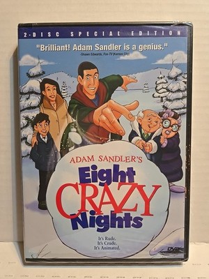Eight Crazy Nights (Two-Disc Special Edition) (DVD) Adam Sandler New Sealed 