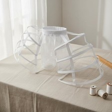 Rococo Petticoat 4-Hoop Baroque Hoop Skirt Hollow Design for Stage Performance