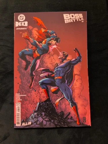 DC KO BOSS BATTLE #1 ROBERTSON VARIANT SUPERMAN HOMELANDER THE BOYS