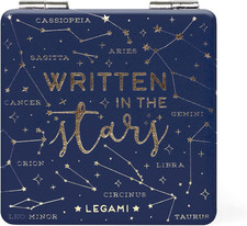 - Specchietto Da Borsetta, Nice to See You, Tema Star, Con Specchio Ingranditore