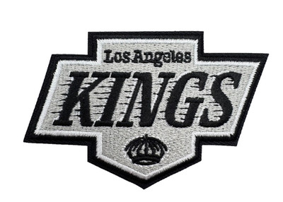 Los Angeles Kings Team NHL Logo Ice Hockey  zum Aufbügeln Aufnäher Patch USA
