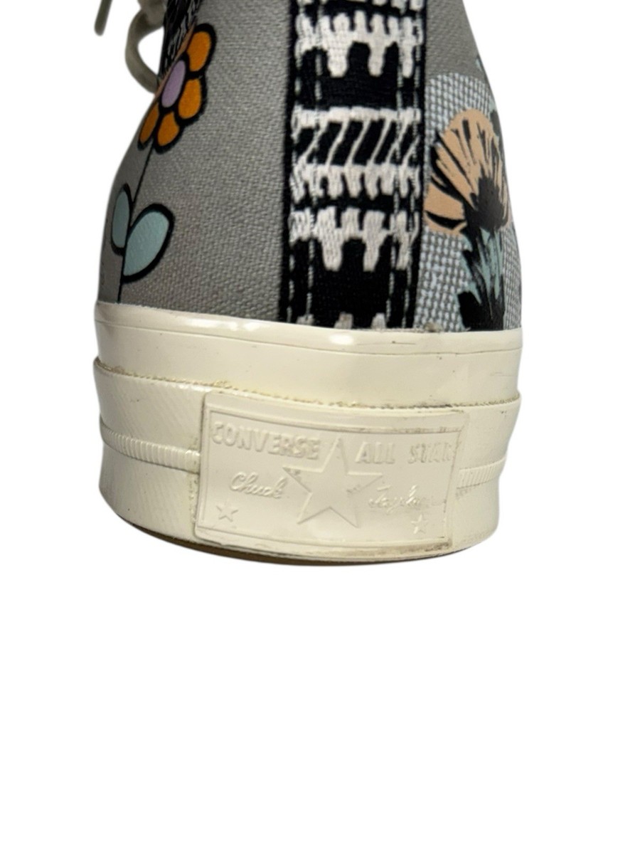 Converse Chuck Taylor 70 High Top Much Love Floral Slate Sage M 9.5 W 11.5 Shoes Converse Chuck Taylor 70 High Top Much Love Floral Slate  main image 3