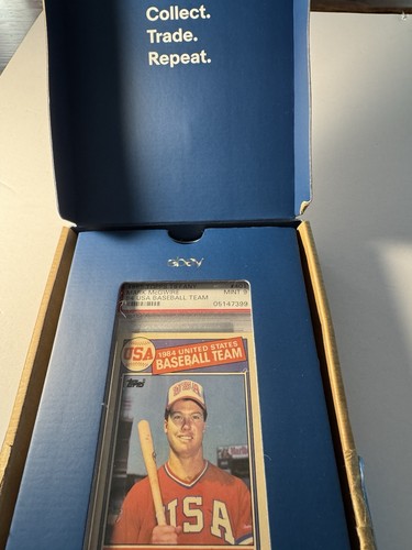1985 Topps Tiffany #401 Mark McGwire -PSA Graded 9 - Picture 3 of 4