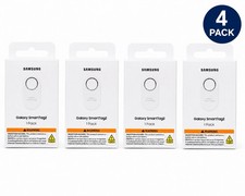 SAMSUNG Galaxy SmartTag2, Bluetooth Tag GPS, 4 Pack, White, NEW FREE SHIPPING