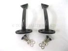 Street Rat Hot Rod Black Headlight Stands Mounts FITS Model A Ford Chevy Dodge