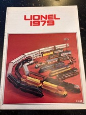 Lionel 1979 Electric Trains and Accessories Catalog Book sets locomotive