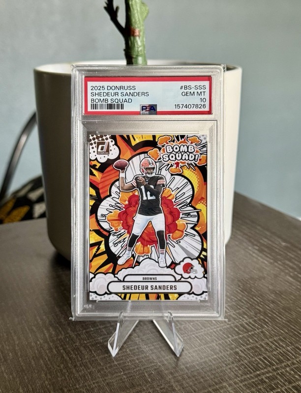2025 Panini Donruss - Bomb Squad Shedeur Sanders #BS-SSS (RC)