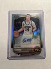 Bennett Stirtz 2025-26 Bowman University Chrome 1st Bowman Refractor /499 AUTO
