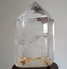 Garden Quartz Tower Large Tall Point Clear Crystal Gemstone Hidden Skull? Wow!!