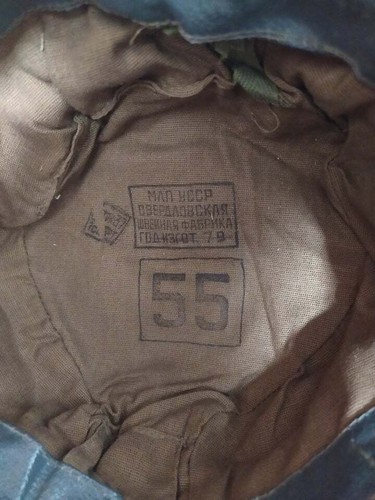 Gorra del ejército soviético original GORRA AFGANA (gorra de guerra afgana) caqui - Imagen 4 de 8