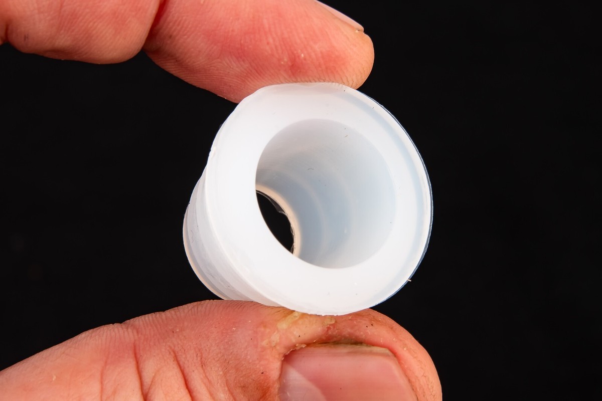 Hookah Hose Grommet Gaskets - 10 Large + 10 Small White Rubber Seals For Nargila