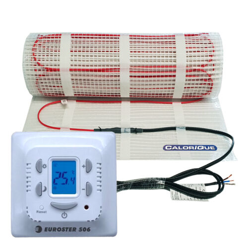 Calorique Twin-Heizkabelmatten elektrische Fußbodenheizung 200 W/m² / 1 - 24 m² - Bild 7 von 13