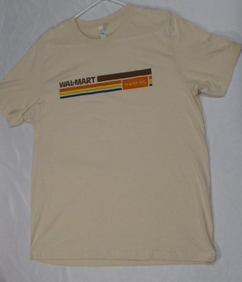Walmart Shirt Extra Large Cream The Morning Meeting Employee Uniform Associate