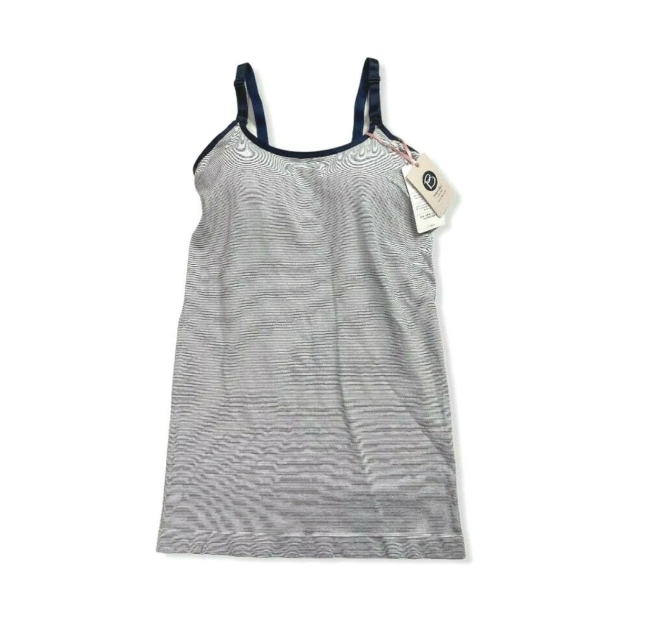 Cami de enfermería clásica para mujer - Bravado Designs - S - rayas azul marino - S718 Foto 4 de 4