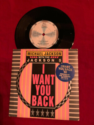 MICHAEL JACKSON ~ I WANT YOU BACK 1988 UK 7
