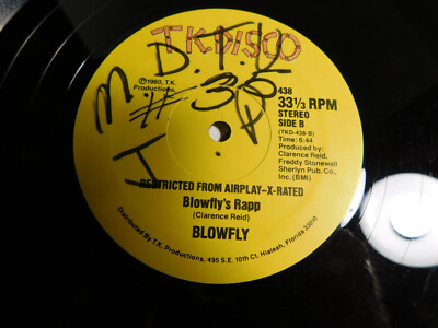Blowfly – Rapp Dirty 1980 12