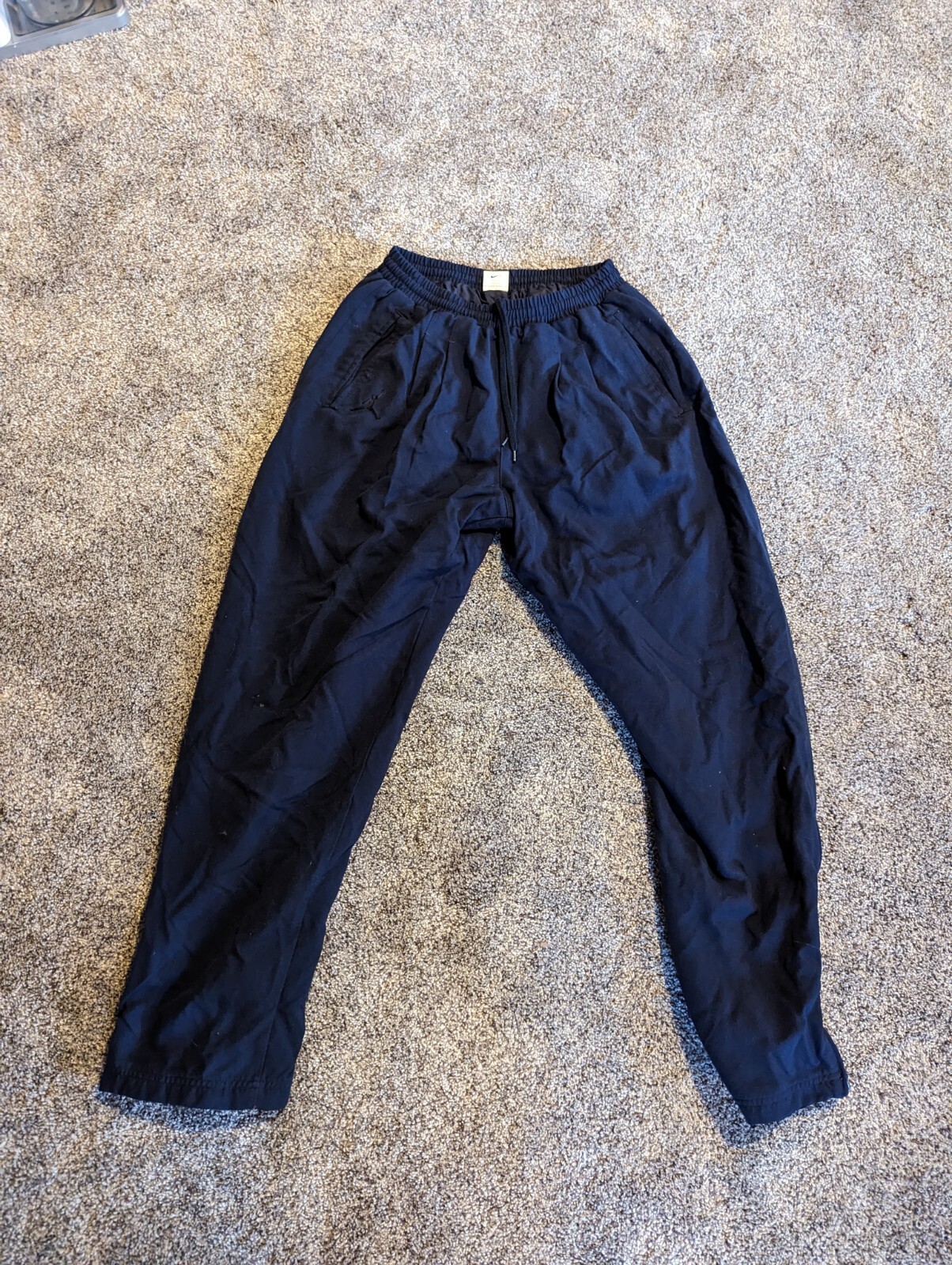 Vintage Nike Athletic Wind Breaker Pants Men's Size M Navy RN