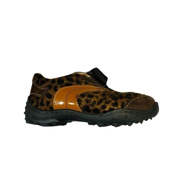 Zapatos mocasines de pelo de becerro con estampado de leopardo Primigi Foto 2 de 4