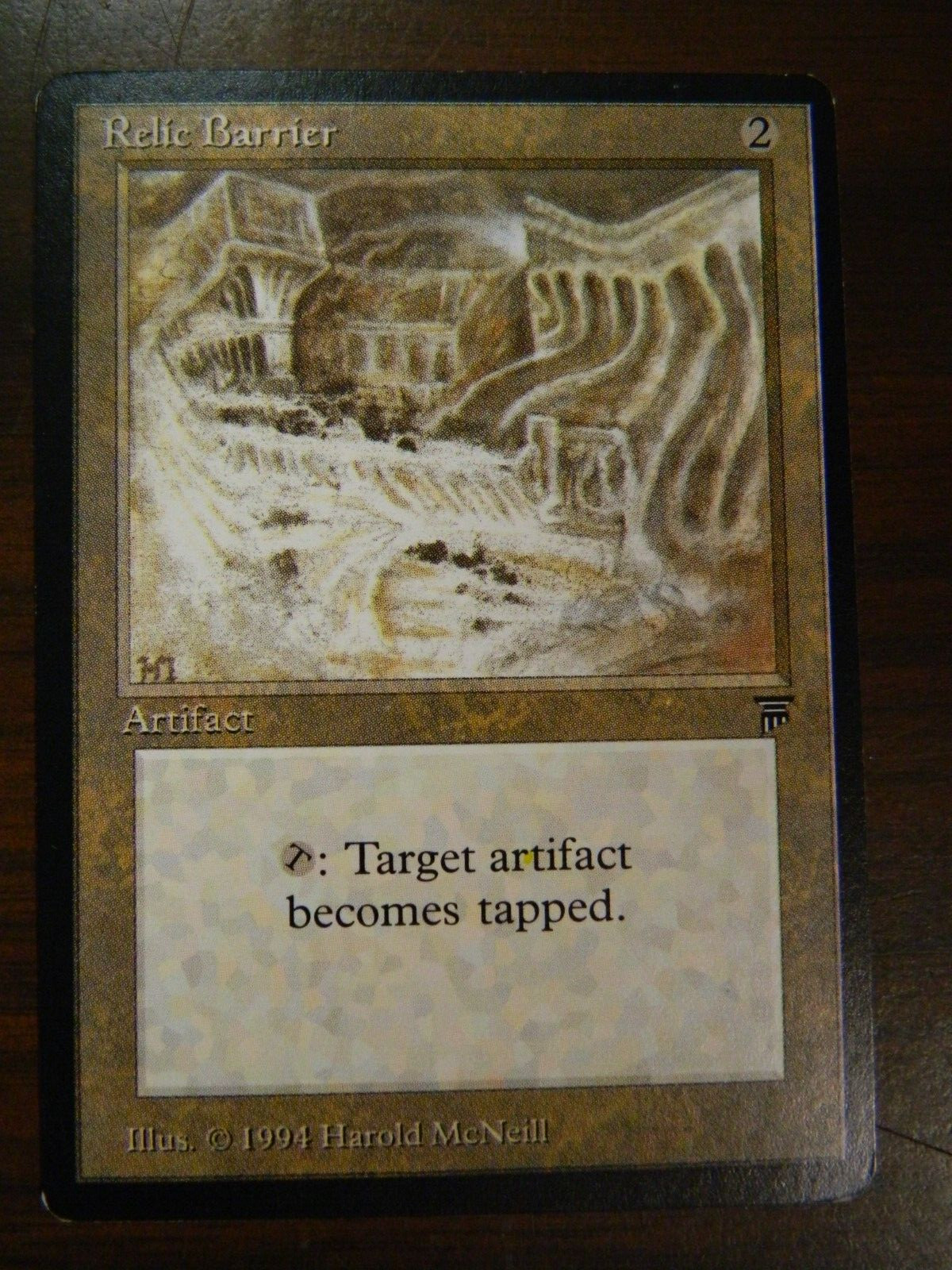 MTG English Legends Relic Barrier Artifact Uncommon NM Condition