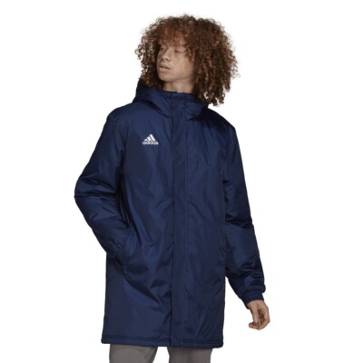 adidas Entrada 22 Stadionjacke Herren Winterjacke dunkelblau