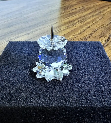 🕯️ Swarovski Crystal 1978 Mini (1) Single, Pineapple Pin Candleholder Figurine - Picture 8 of 14