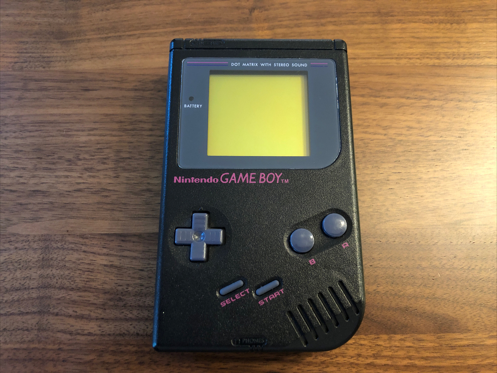 Original Game Boy - “Play It Loud” Deep Black Color, Excellent Condition |  eBay
