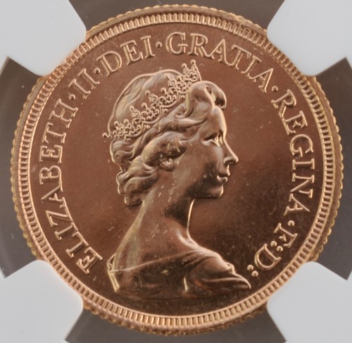 1979 Gold Sovereign Elizabeth NGC MS63 Great Britain - Picture 3 of 3