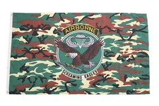 AIRBORNE SCREAMING EAGLES 3' X 5' Feet Flag Banner .. New