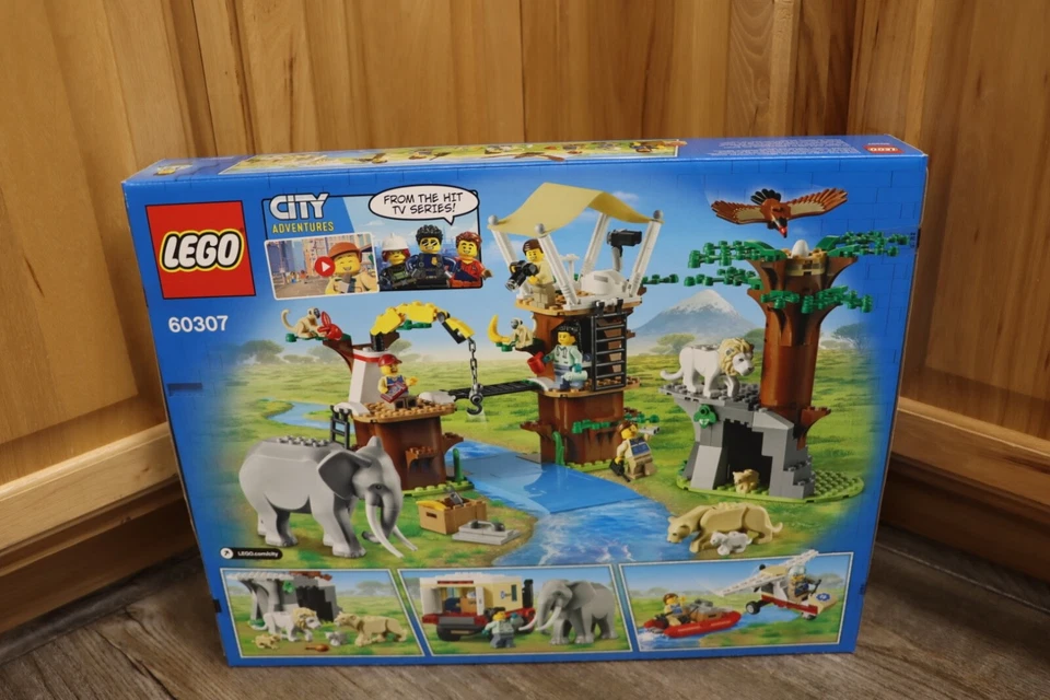 LEGO® City 60307 лагерь спасения дикой природы совершенно новый! Белый лев слон детеныш стервятника - Изображение 2 из 4