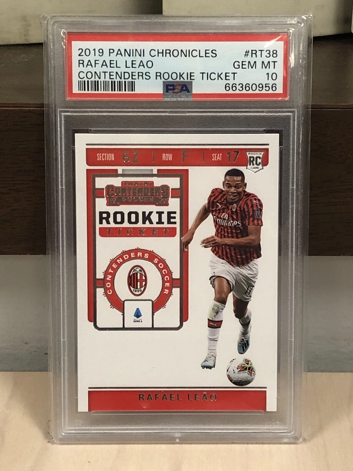 Rafael Leao trading card