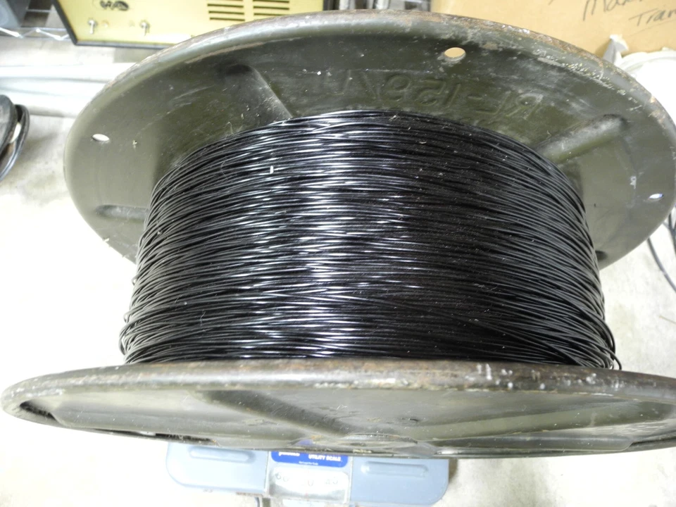 Cable de comunicación telefónica militar de EE. UU. WD1A-2 RL-159/U 6145-01-155-4258 radio Foto 4 de 4