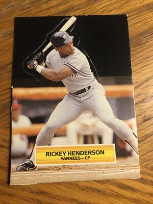 1988 Donruss Leaf All Star Game Pop-up Rickey Henderson HOF | eBay