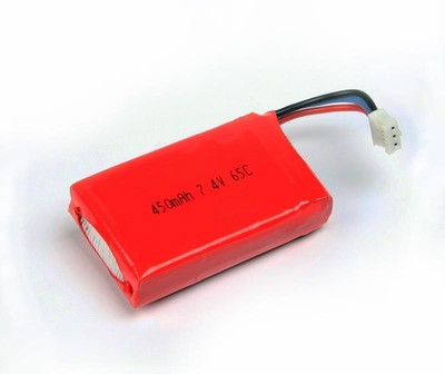 Robitronic 450mAh 7.4V LiPo Pack 65C Blade 130X / R05254