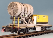 1:87 H0m RhB Xk 91602 Tunnelbelfftungswagen
